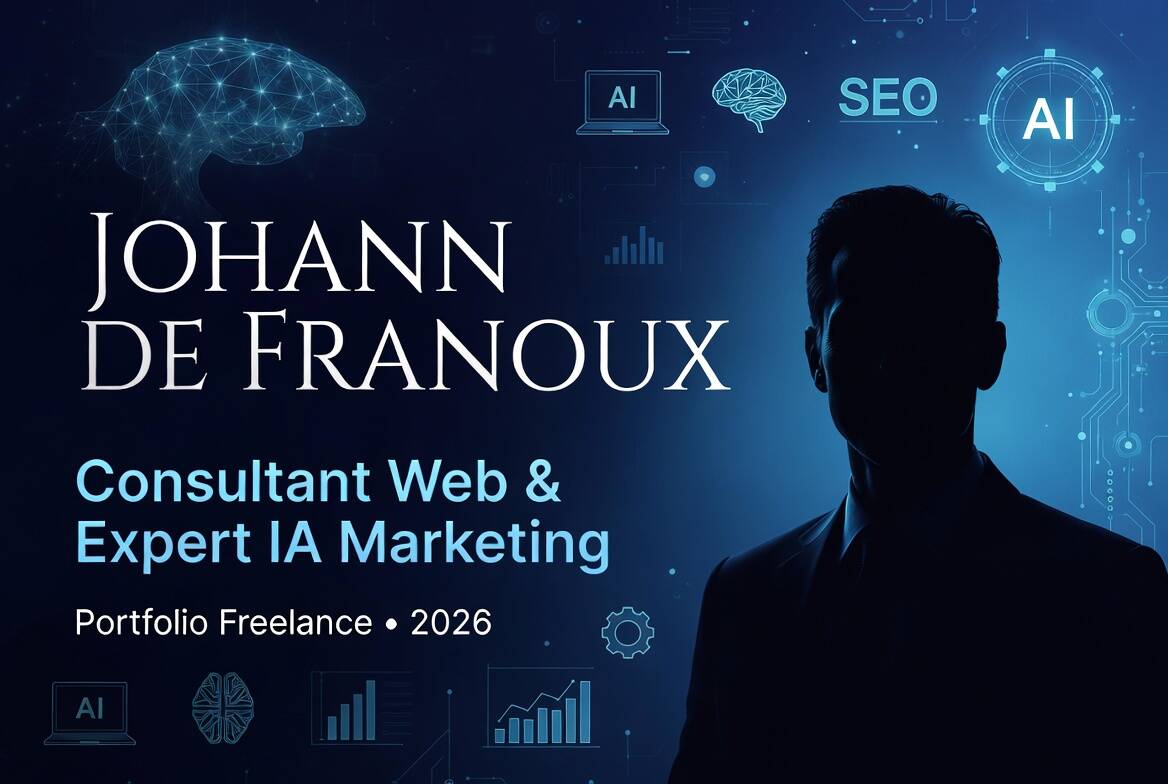 Johann De Franoux - Technicien de Maintenance Système & Marketing