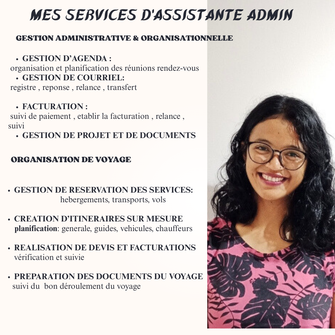 Tanjona Riantsoa Andriatiana - ASSISTANTE VIRTUELLE