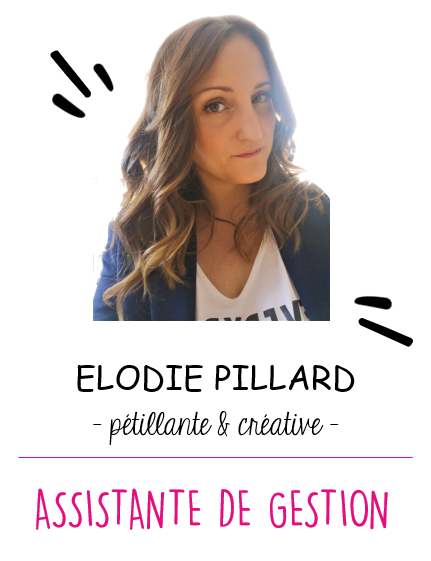 Elodie Pillard - Gestion Administrative/Commerciale/Evénementielle