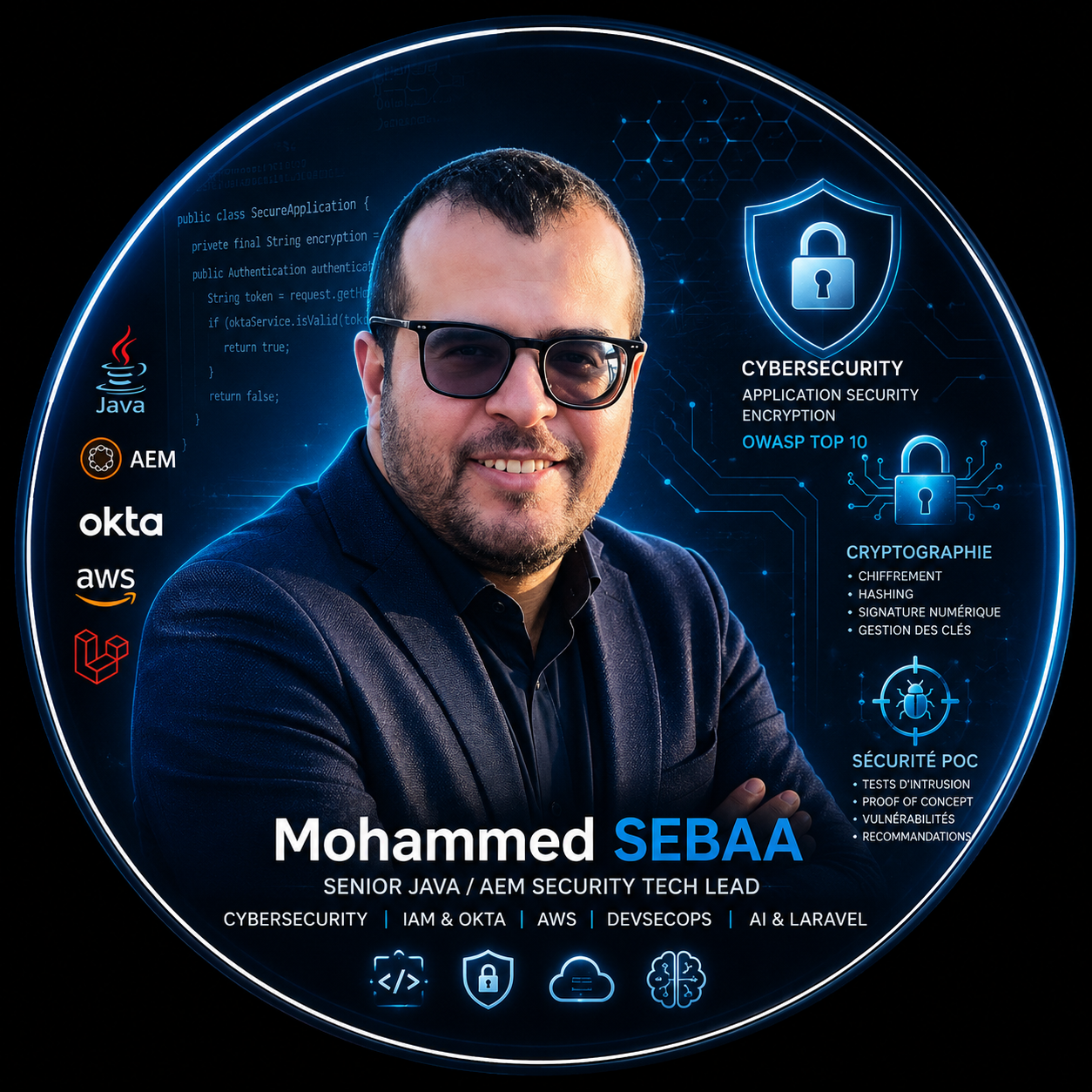 Mohammed Sebaa - Senior/Lead Java PHP Vue–Security–AI–AWS–AEM–OKTA