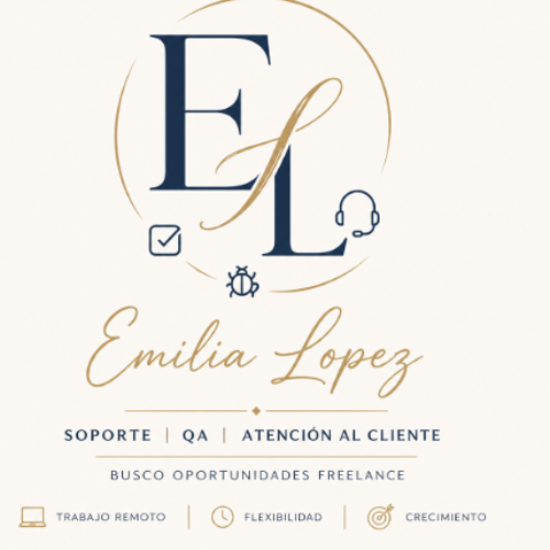 Emilia López Reviriego - SOFTWARE QA TESTER - CUSTOMER SUPPORT SPECIALIST