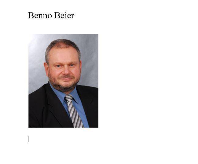 Benno Beier - Technischer Vertrieb, Key Account Management, etc.