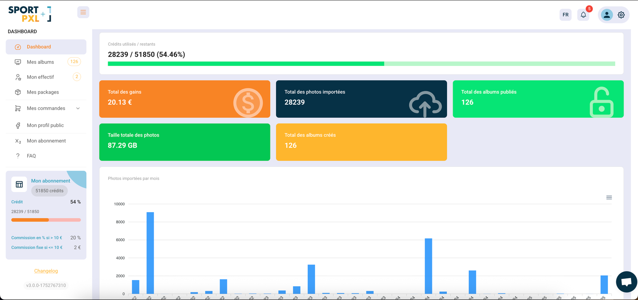 SportPXL screenshot 2