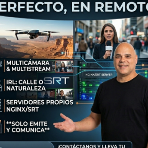 Felix  - Especialista en Streaming Remoto Multicámara.