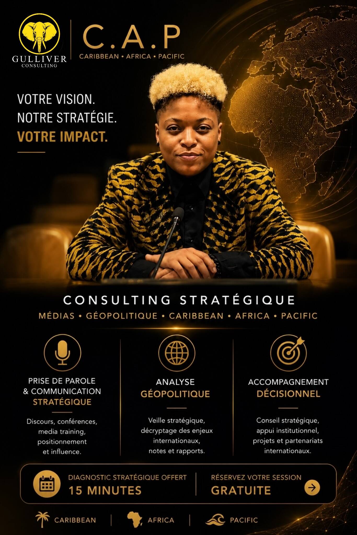 Clara Gulliver - Consultante en stratégie politique, géopolitique 