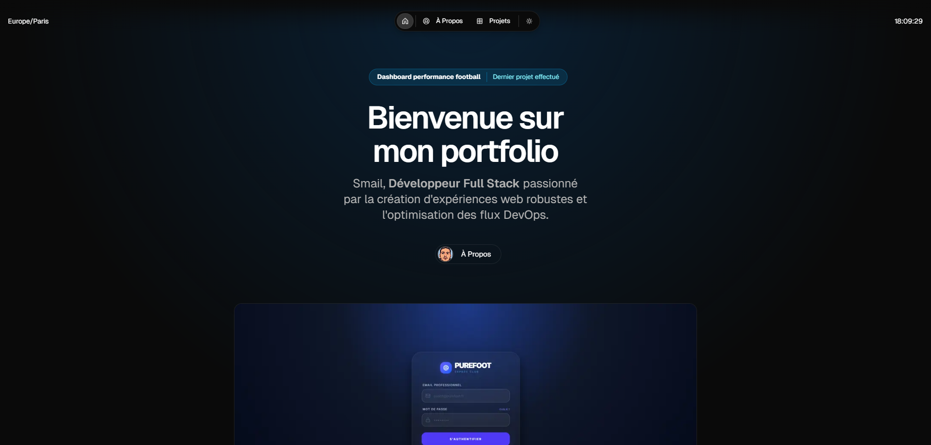 Smail L. - Développeur Full Stack | Java & React | Cloud AWS