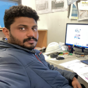 Chandrakiran Pillai - Contracts Manager.